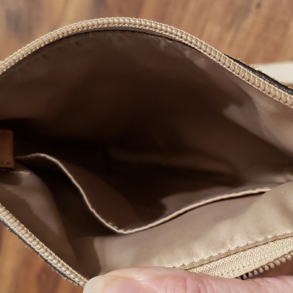 COACH ~ LEATHER SNAKESKIN CROSSBODY ~ BEIGE ~ SMALL - Picture 6 of 13